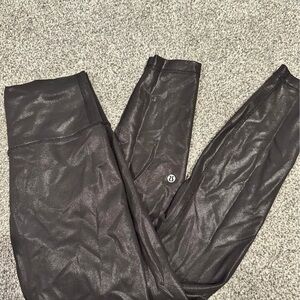 Lululemon limited edition foil leggings